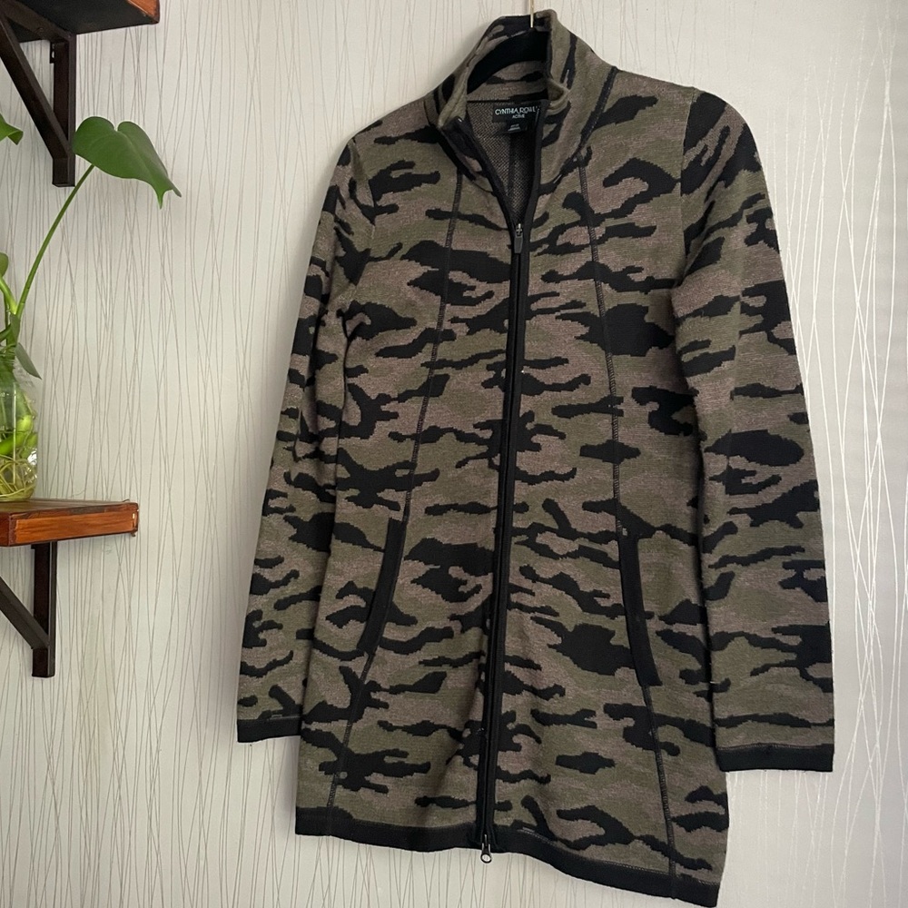 Cynthia Rowley Camp Sweater Jacket size XS - Picture 2 of 7